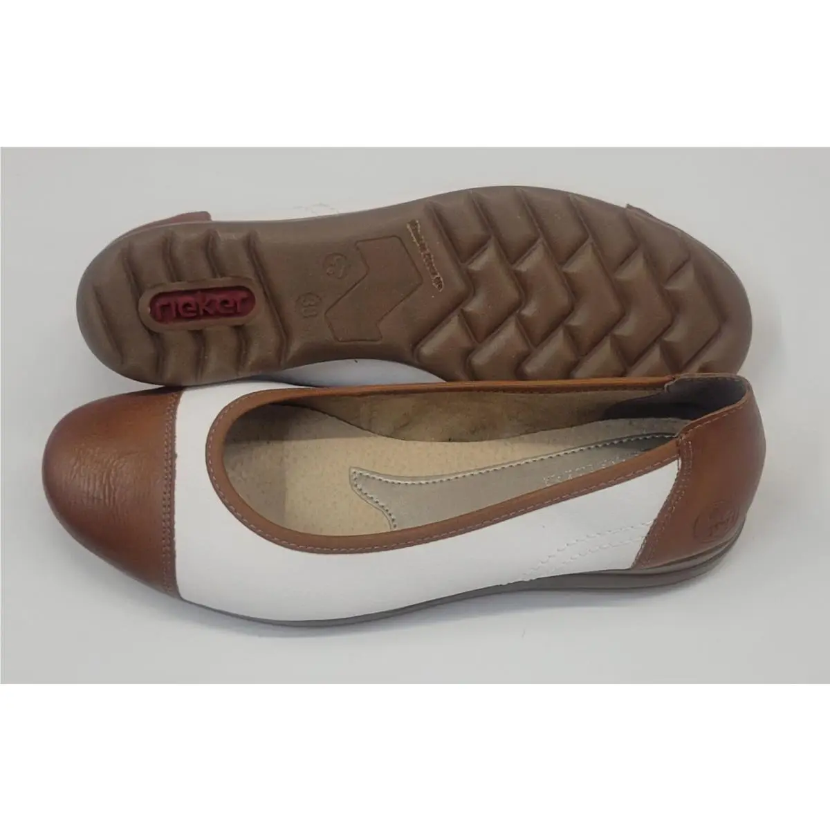 Rieker shoes - White Combination (UPC: 644403931075) 0