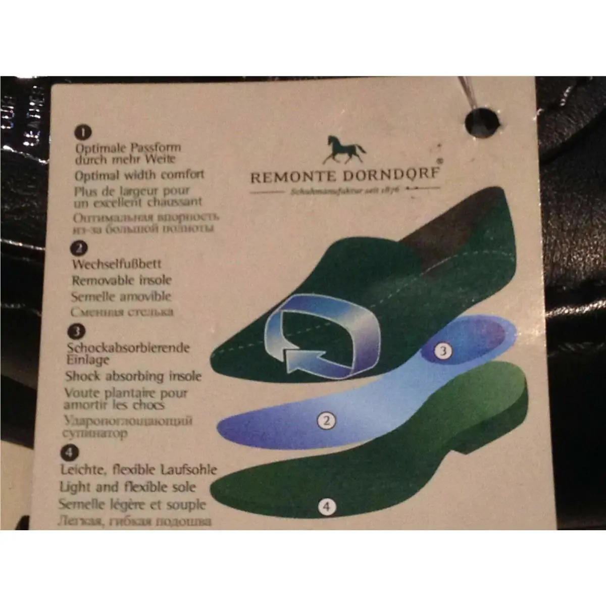 Rieker shoes - Jade - Jade - Black 3