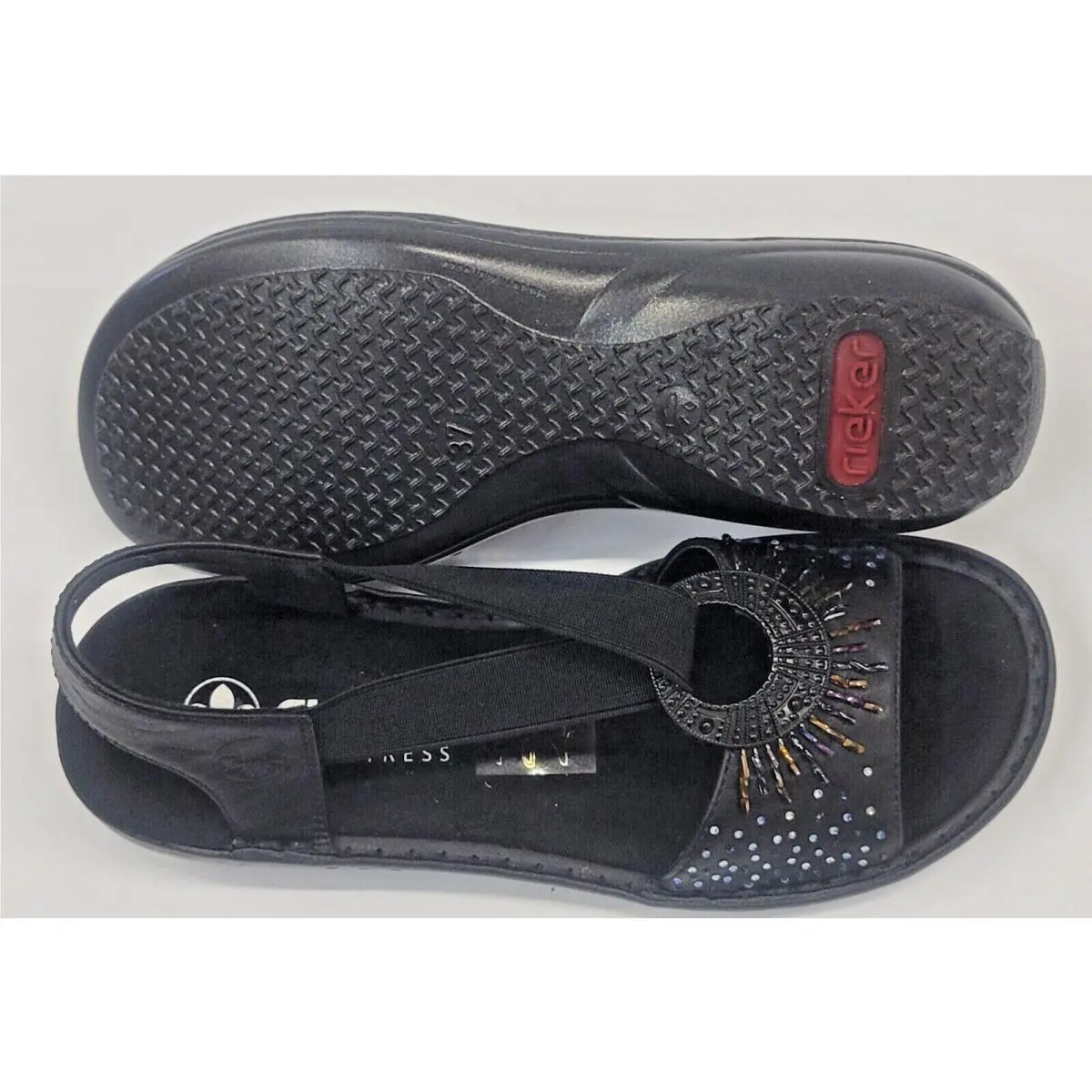 Rieker shoes - Black (UPC: 644403926989) 0