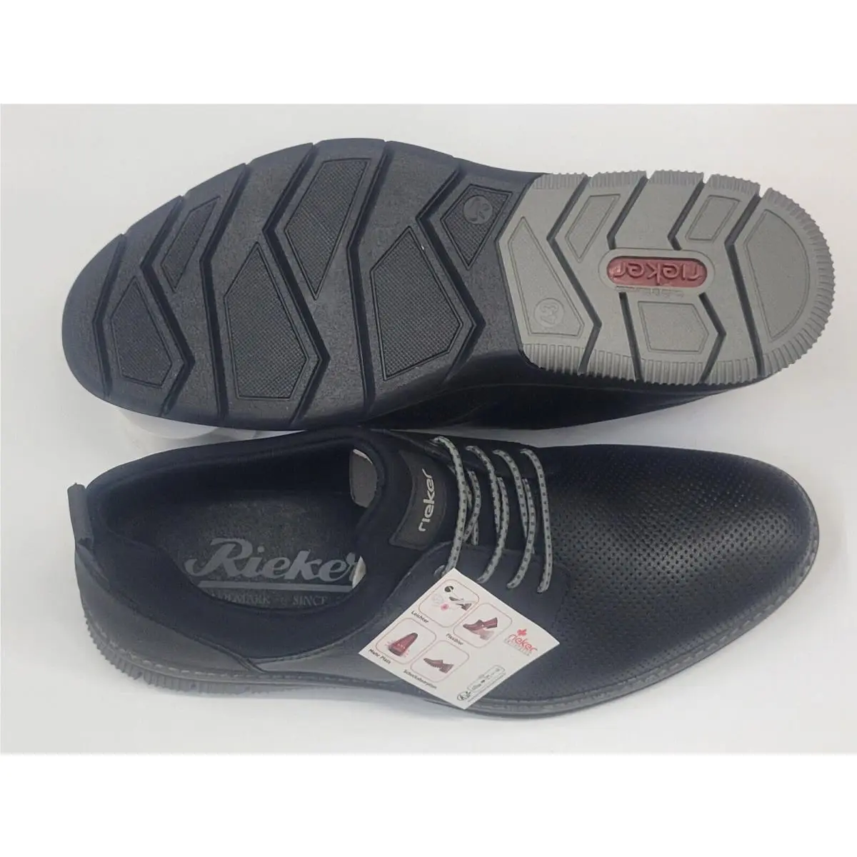 Rieker shoes - Black (UPC: 644403867916) 0