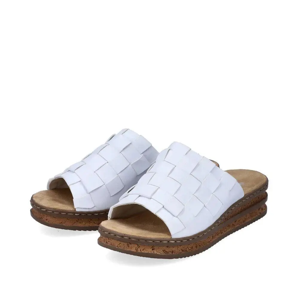 Rieker Women`s 62988-80 Slip-on Wedge Platform Sandals Size EU 39