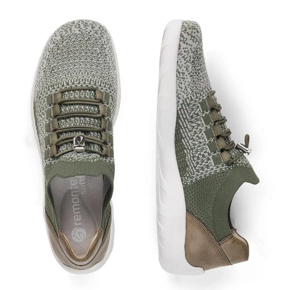 Rieker shoes - Green Khaki Grey Olive 54 6