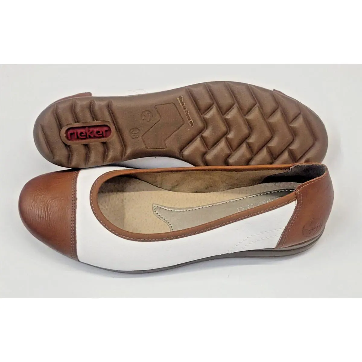Rieker shoes - White Combination (UPC: 644403931099) 0