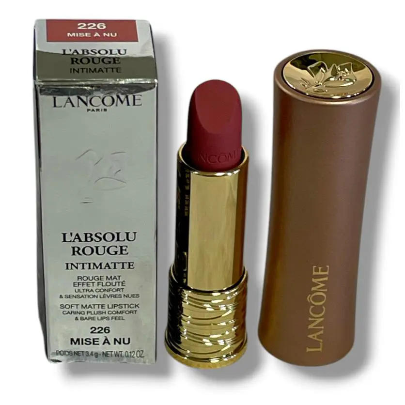 Lancome L`absolu Rouge Intimatte Soft Matte Lipstick 3.4g/0.12oz You Pick