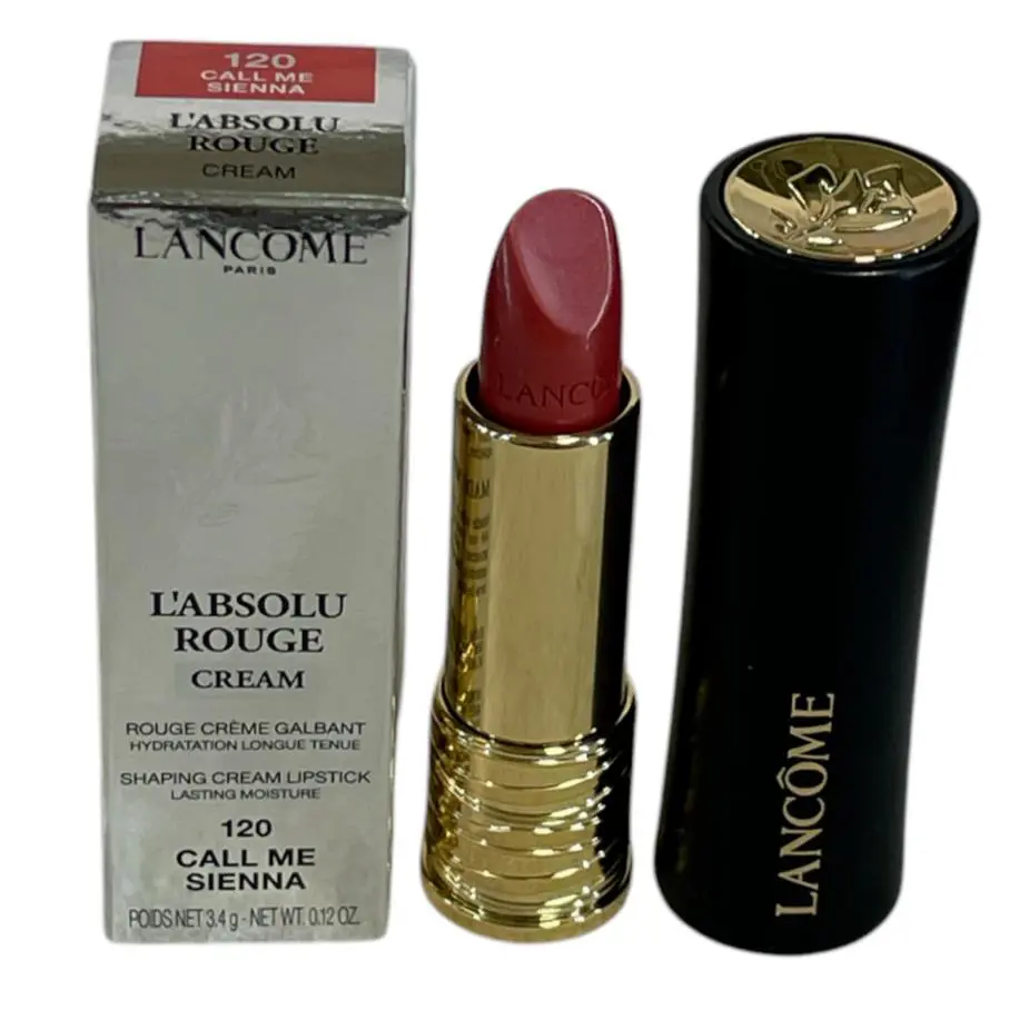 Lancome L`absolu Rouge Cream Shaping Cream Lipstick 3.4g/0.12oz You Pick 120 Call Me Sienna by Lancôme