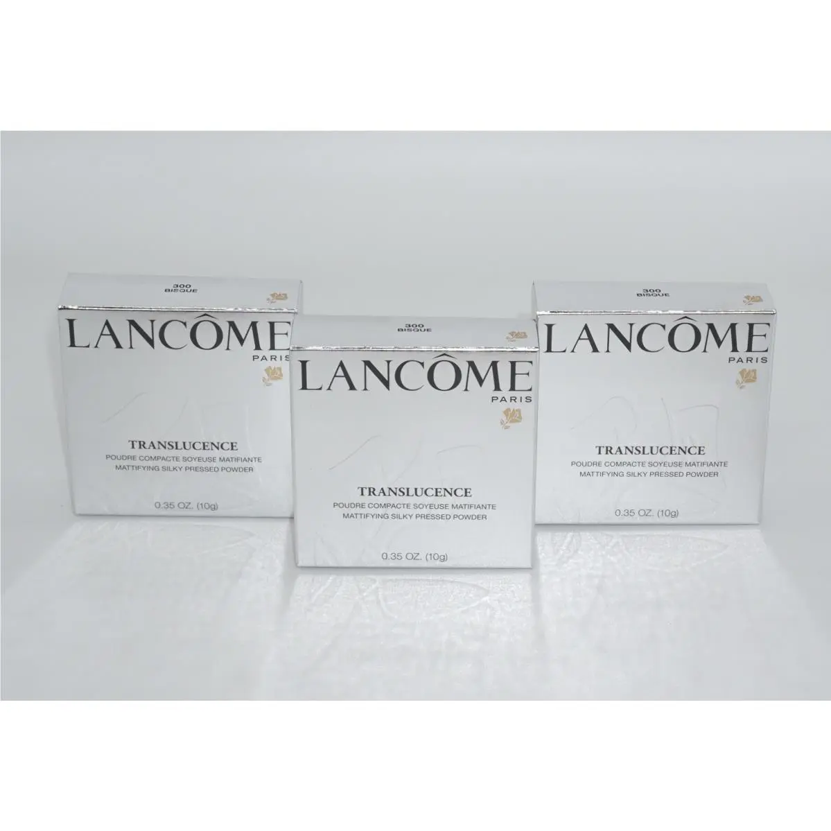 Lancome Translucence Mattifying Pressed Powder 300 Bisque Choose Quantity 3x by Lancôme