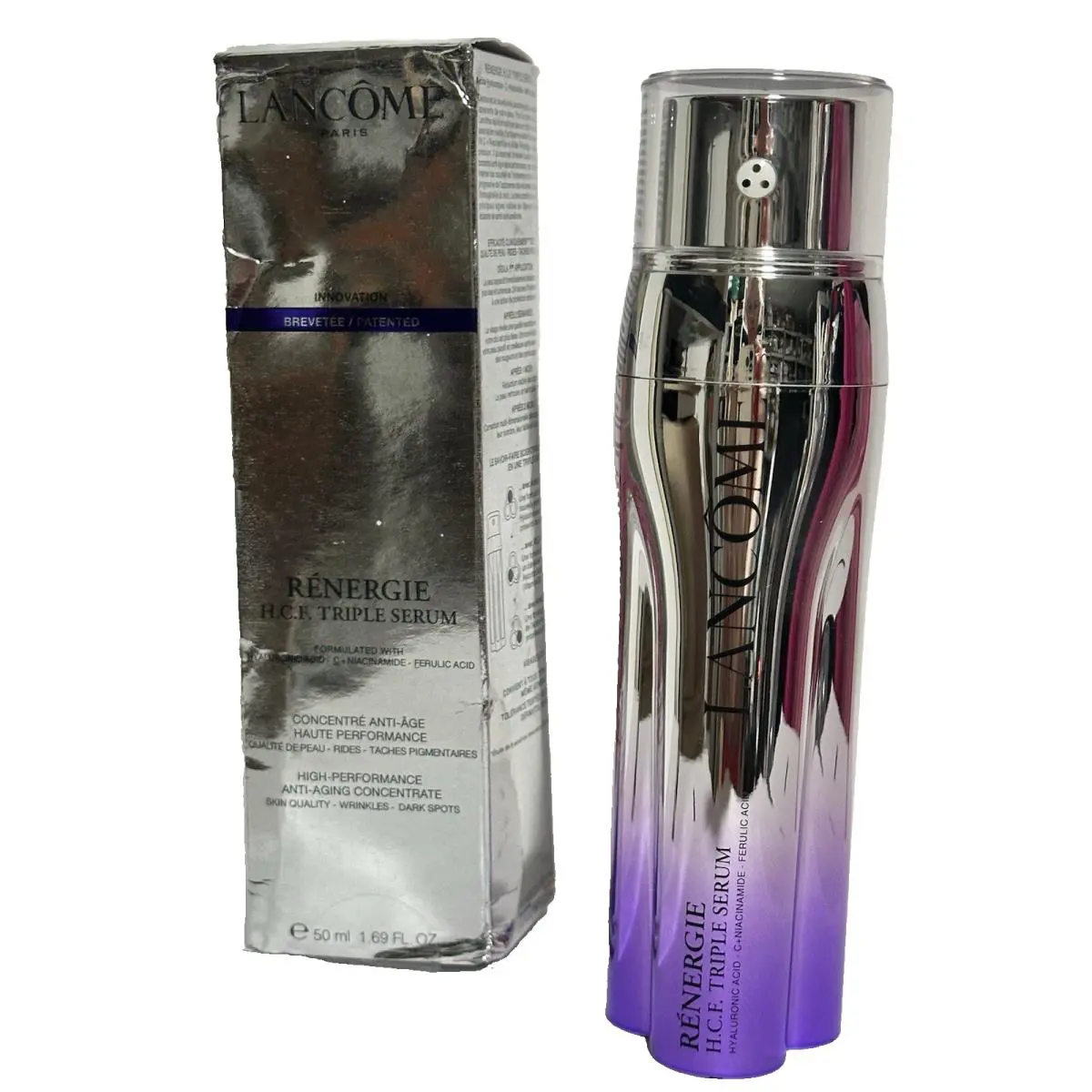 Lancome Renergie H.c.f. Triple Faceserum 1.7 Oz Anti-wrinkle