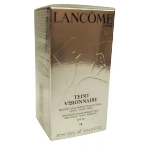 Lancome Teint Visionnaire Skin Perfecting Make Up Duo Spf 20 14 Brownie - Brown