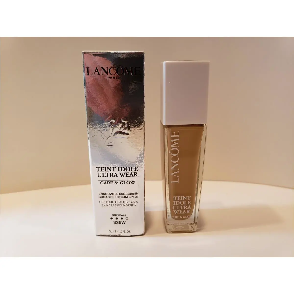 Lancome Teint Idole Ultra Wear Care Glow Foundation Spf 27 335W 3/2026