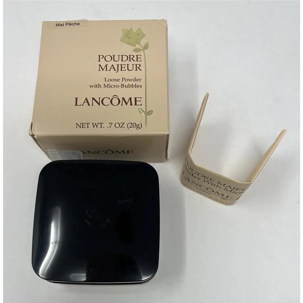 Lancome Poudre Majeur Mat Peche Loose Powder Micro-bubbles .7 oz
