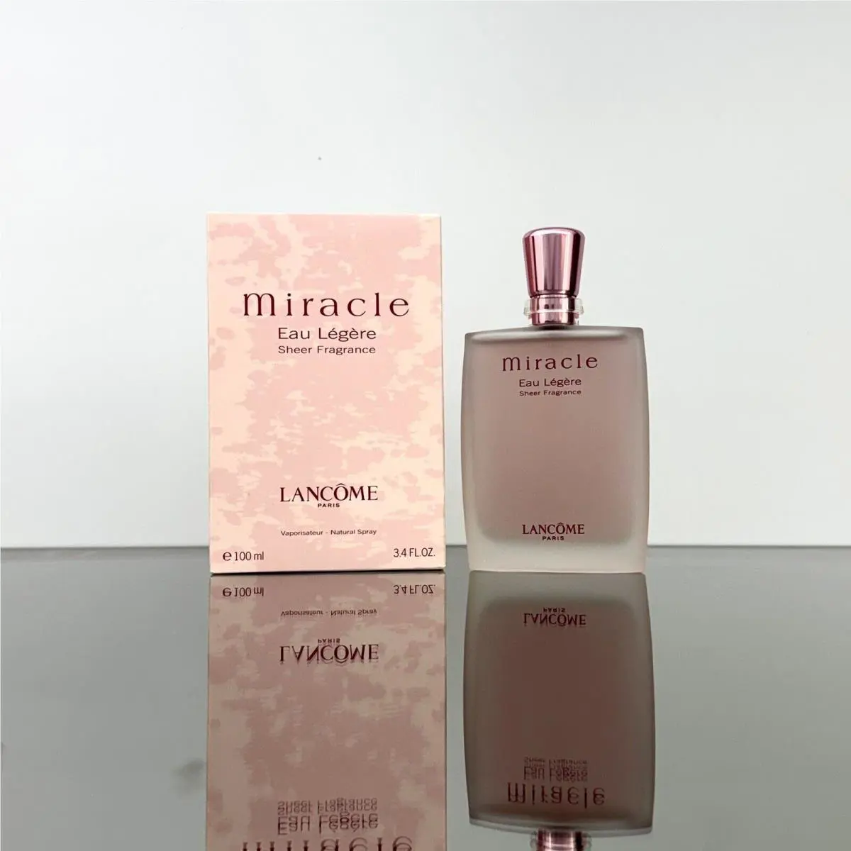 Lancome Miracle Eau Legere Sheer Fragrance For Women 100ml-3.4oz Spray BQ03