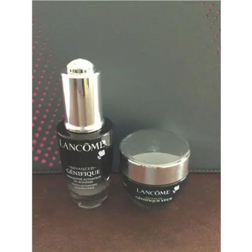 Lancome Advanced Genifique Youth Activating Concentrate .67oz + Creme .50 oz Set