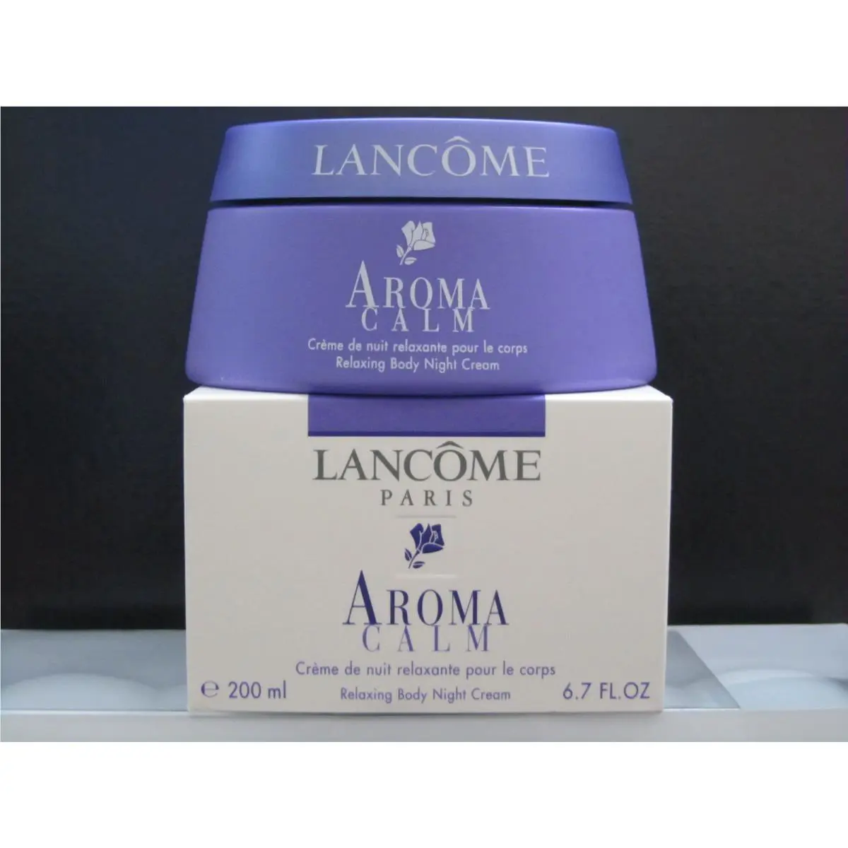 Lancome Aroma Calm Relaxing Body Night Cream For Women 6.7 oz