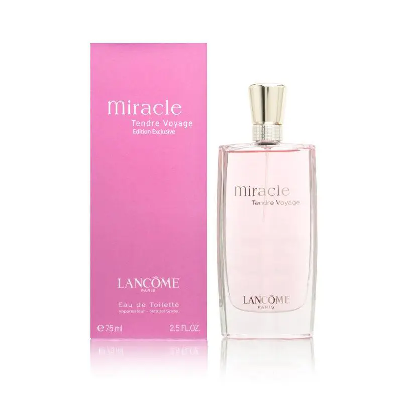 Miracle Tendre Voyage by Lancome For Women 2.5 oz Edt Spray by Lancôme
