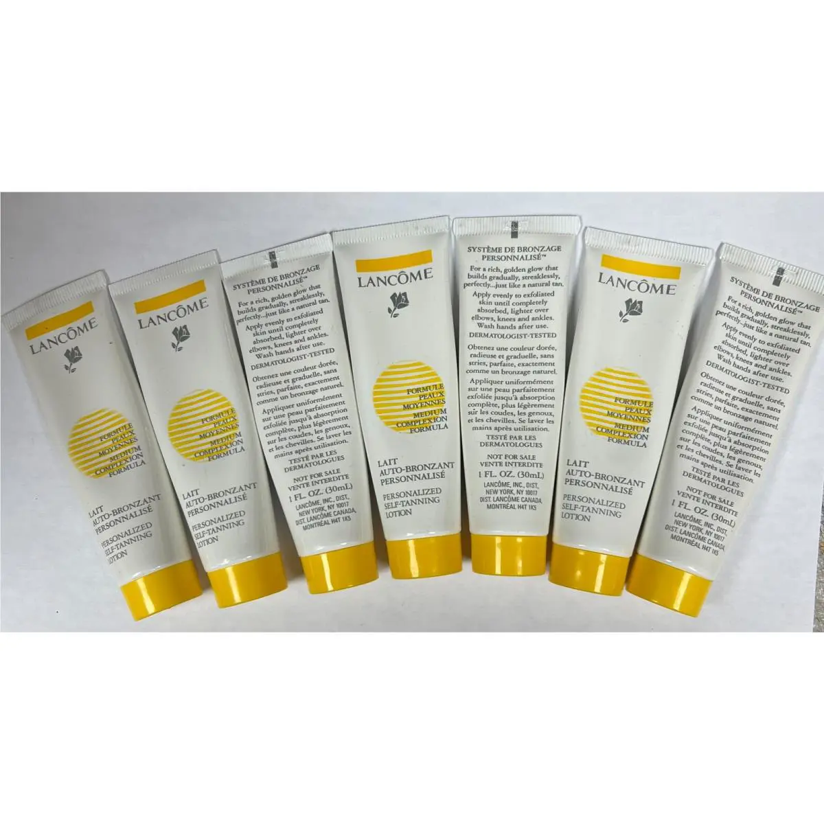 7 Lancome Self Tanning Lotion For Medium Complexion 1 oz Collectible pl Read