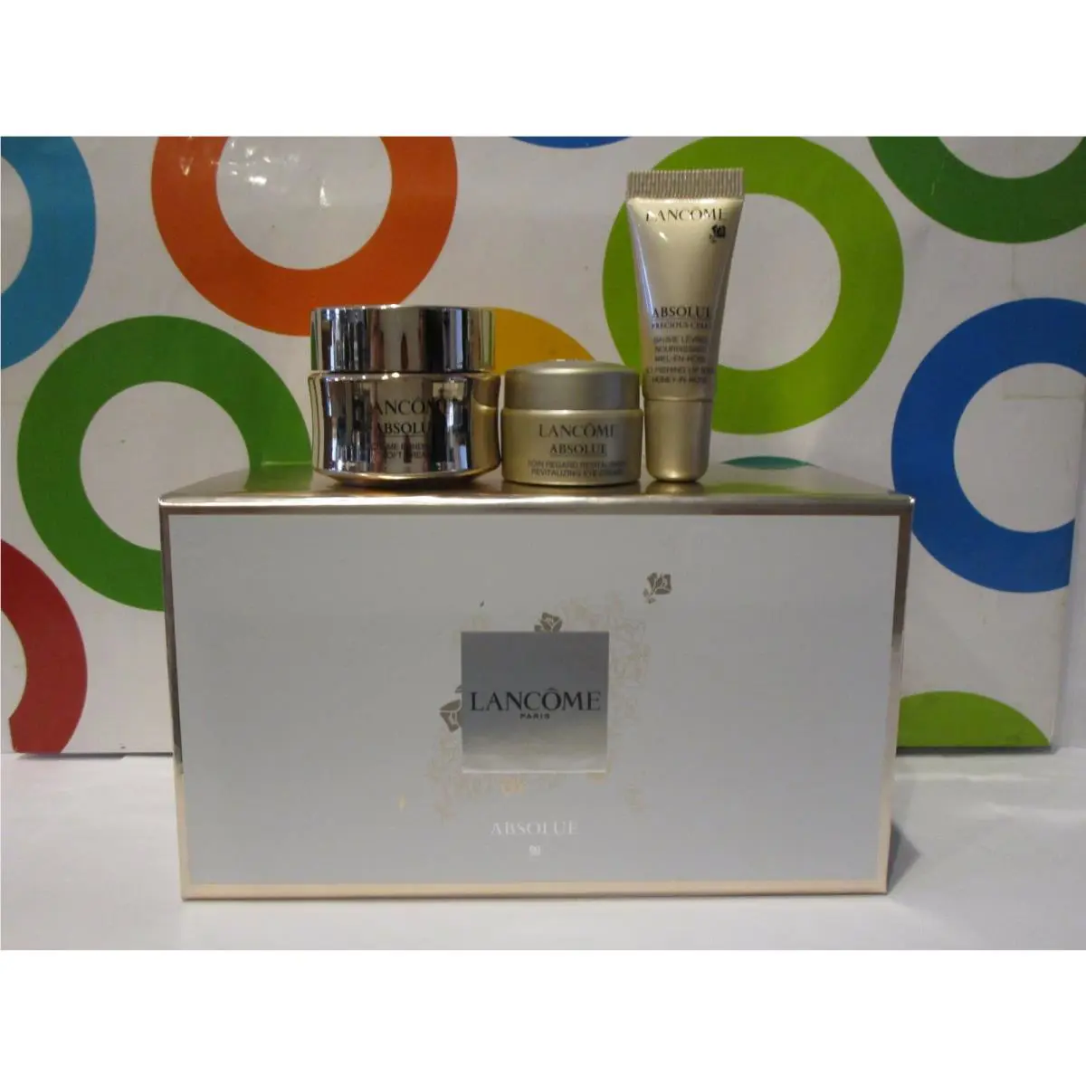 Lancome Absolue Inspired BY The Life Power OF The Rose 3 PC Set Boxed