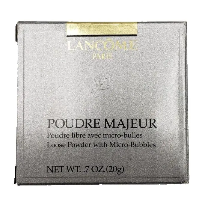 Lancome Poudre Majeur Loose Powder with Micro-bubbles 0.7 Oz. Matte Peche