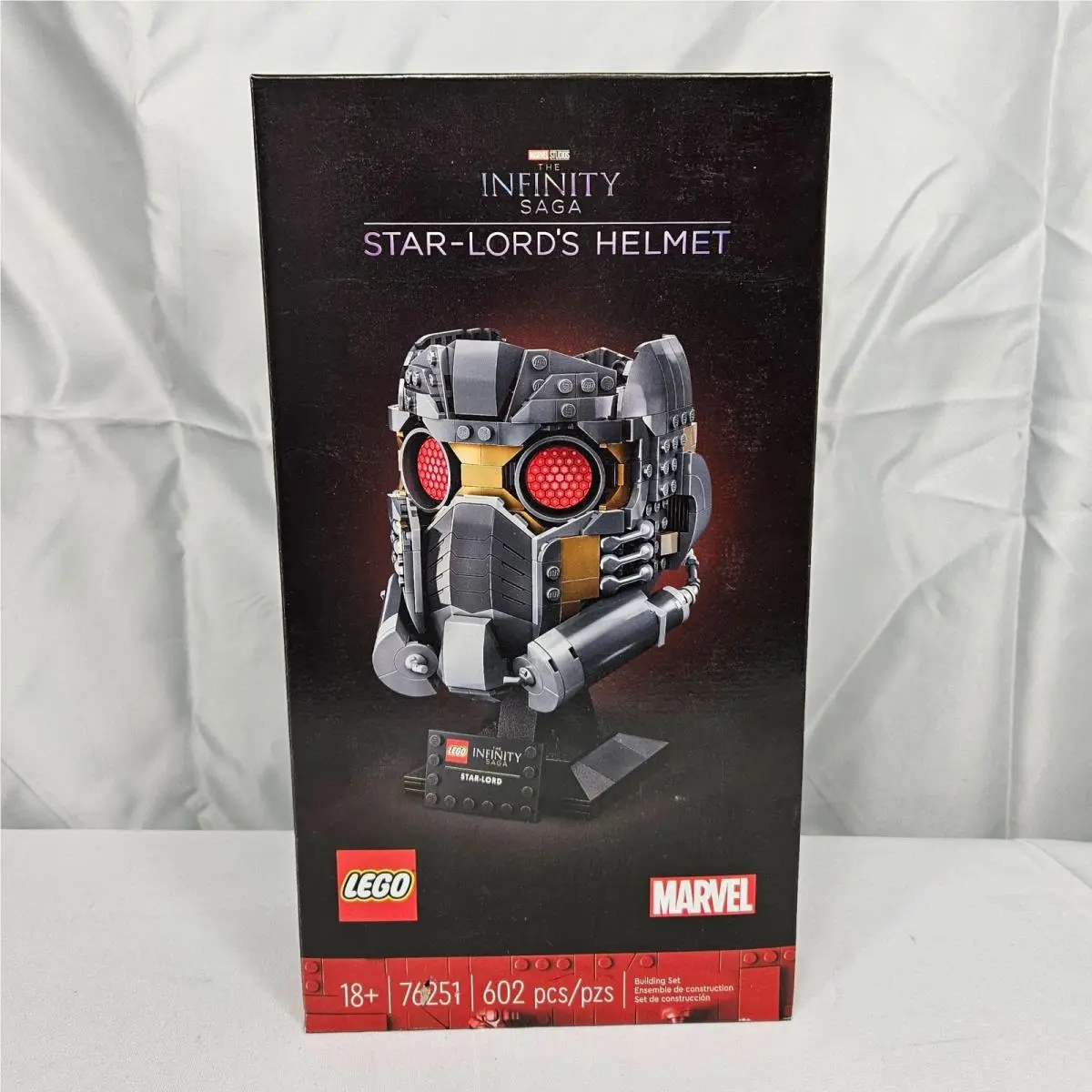 Lego Marvel The Infinity Saga Star-lord`s Helmet Set 76251 602 Pieces