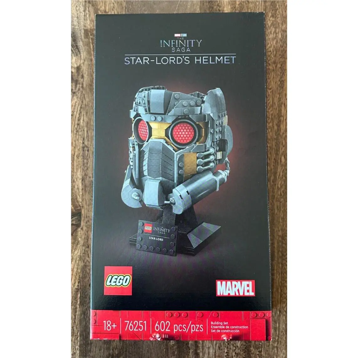 Lego Marvel Infinity Saga 76251: Star - Lord`s Helmet - - Retired
