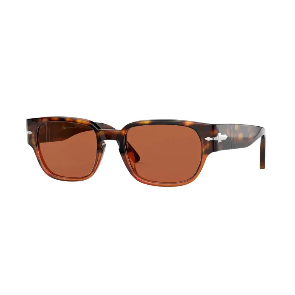 Persol PO3245S 112153 Sunglasses Brown Tortoise Opal Bordeaux 52mm