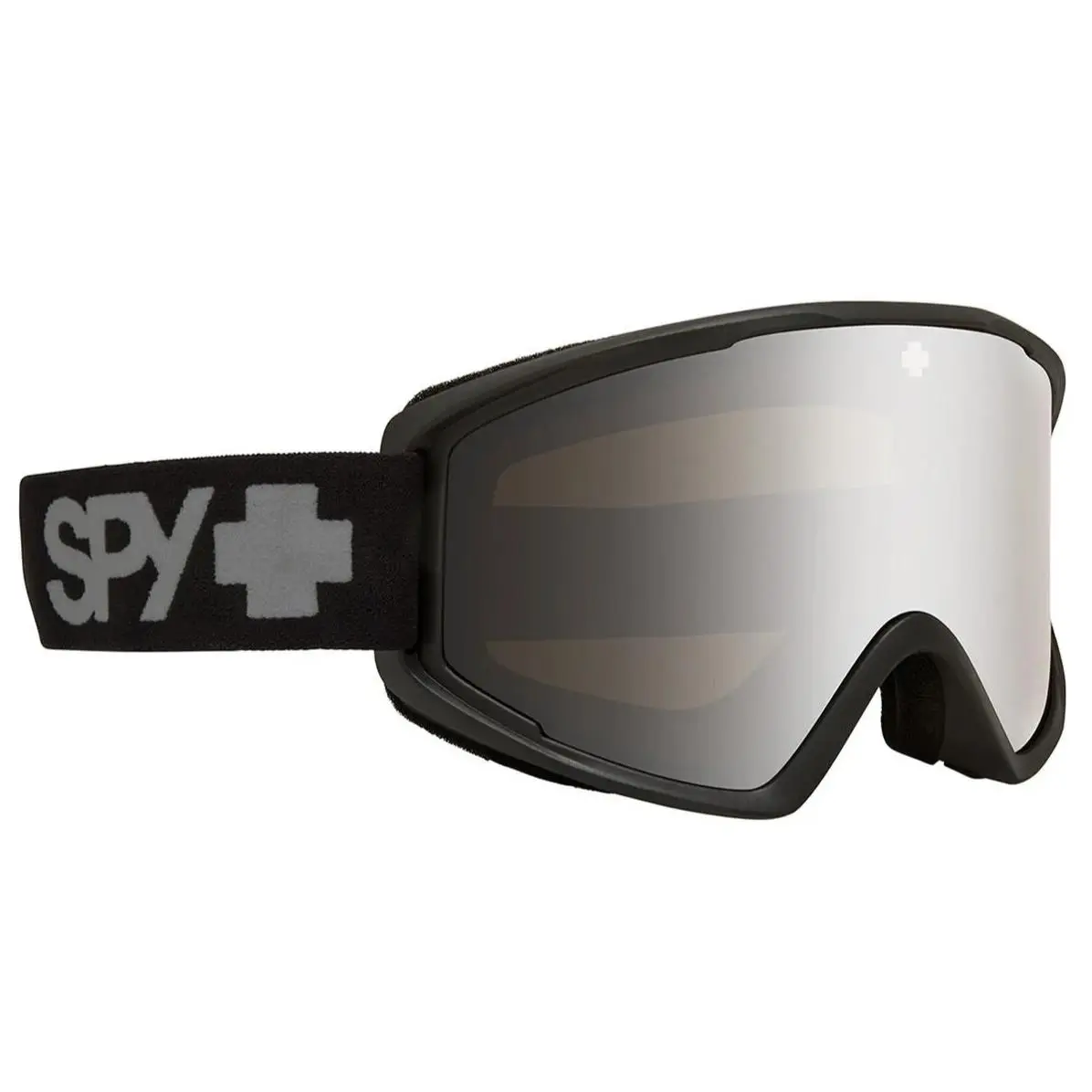Spy Goggles Crusher Elite Eco - Matte Black w Silver Mirror Lens Snowboard Ski