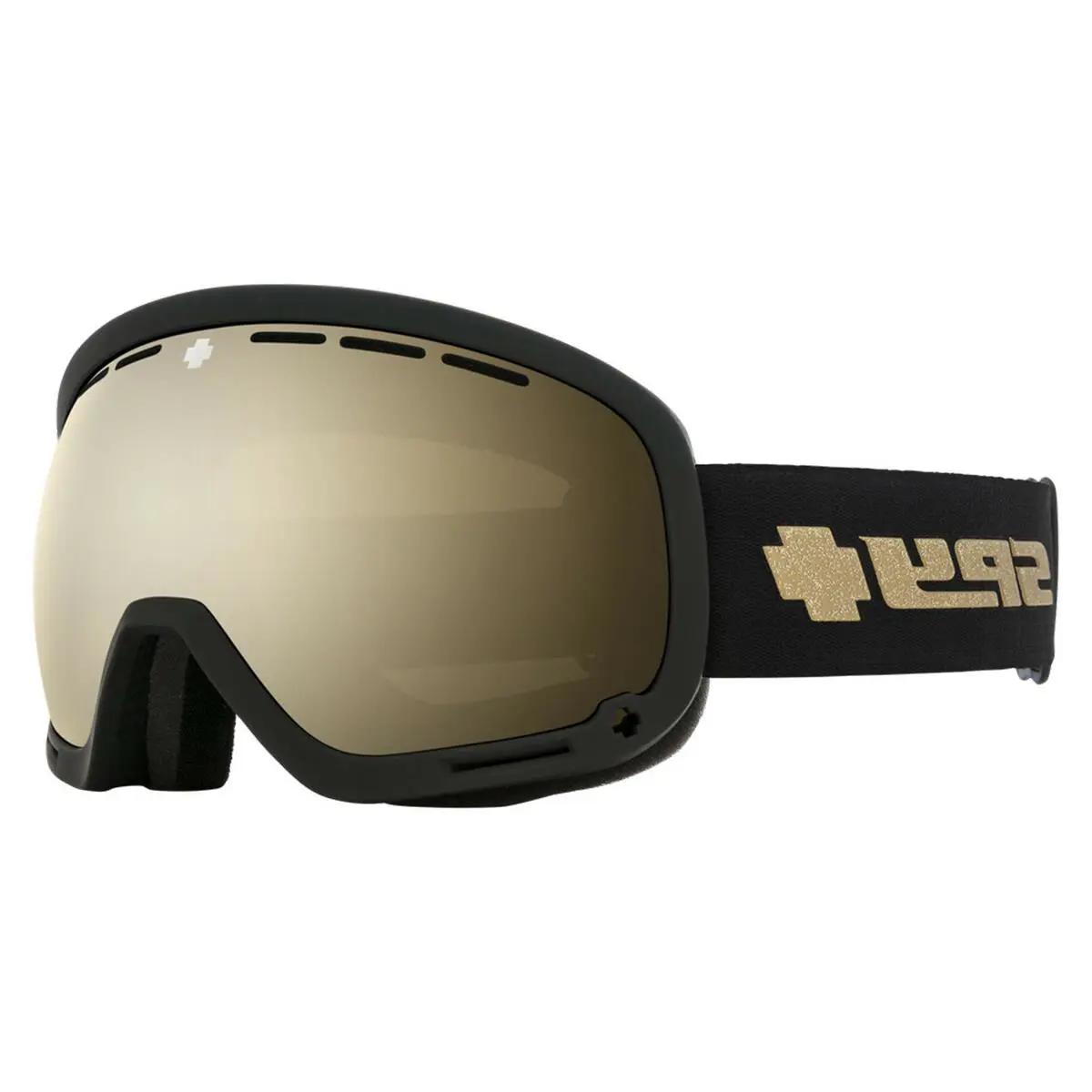 Spy Optics Marshall AF 25 Anniversary Goggles Black Gold HD Plus Bronze w/ Gold