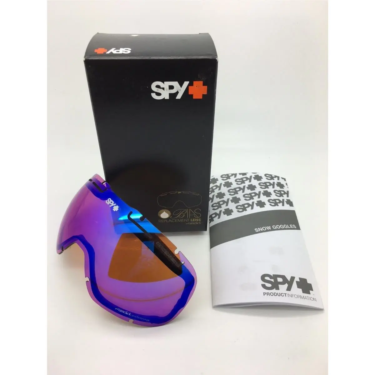 Spy+ Optic Bias Replacement Goggle Lens 101018000205 Blue/orange Spectra Mirror