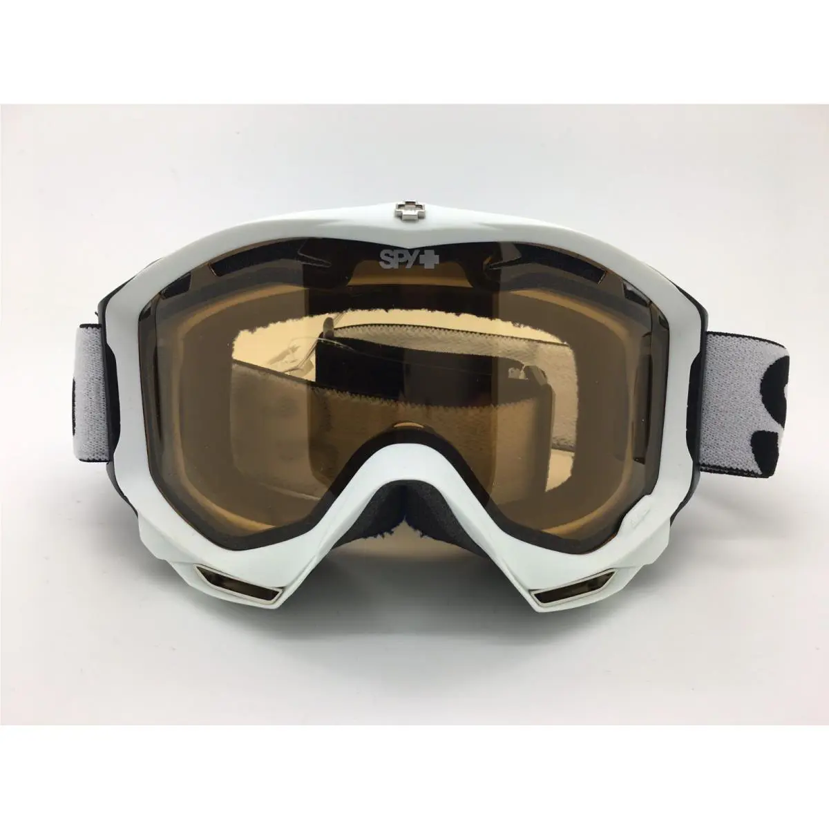 Spy+ Optic Omega Snow Goggle 311016396185 Matte White Frame Persimmon Lens - Afp