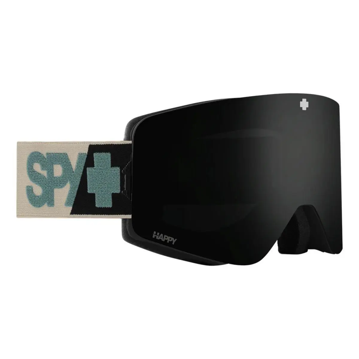 Spy Optic Marauder Goggles Warm Gray Happy Gray Green Black Mirror+bonus Lens