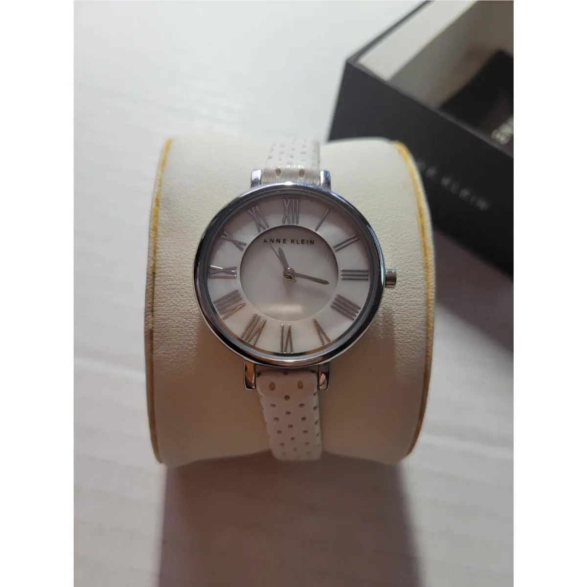 Anne Klein Mother of Pearl White/silver Watch AK/1545
