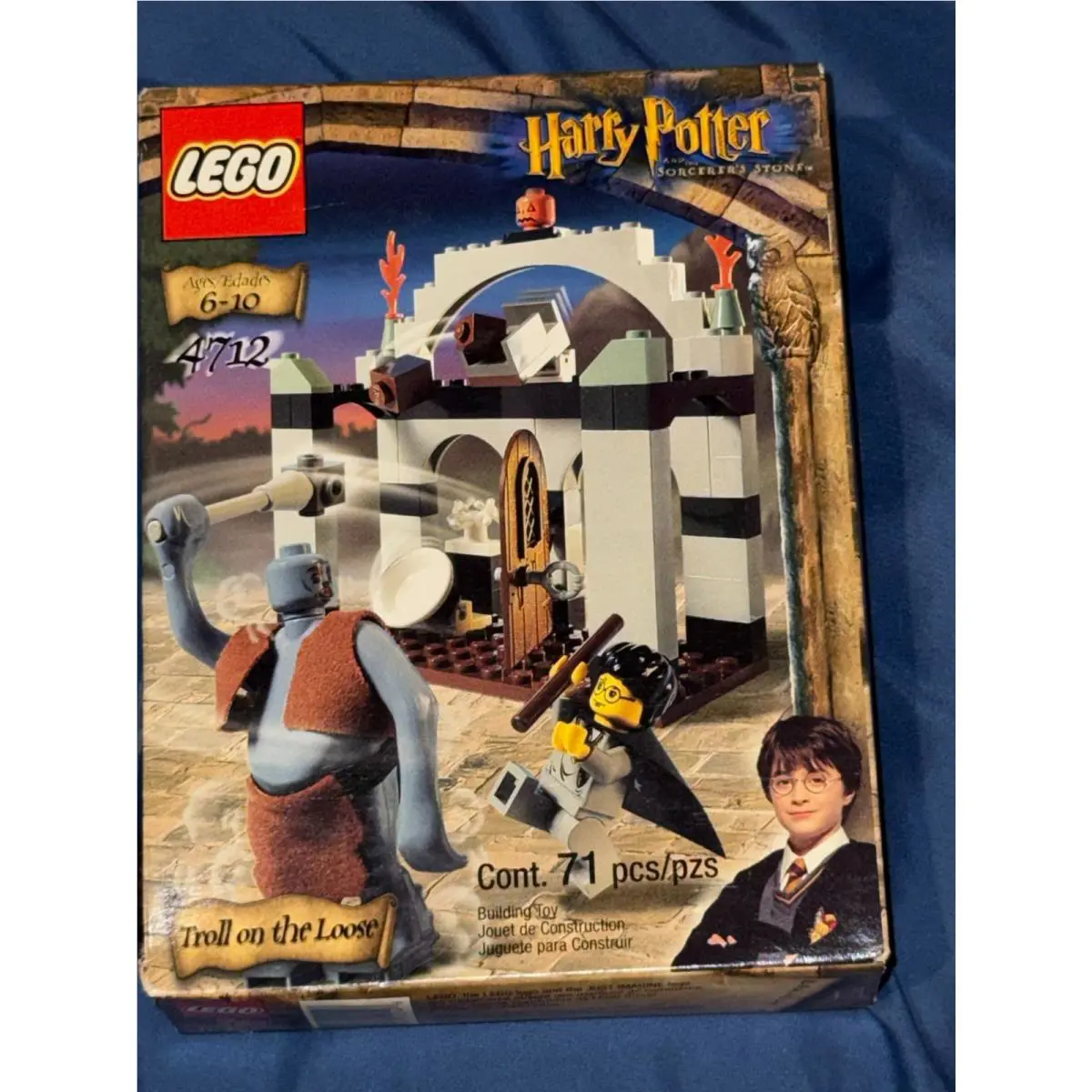 Lego 4712 Harry Potter Socerer`s Stone Troll ON The Loose New/sealed