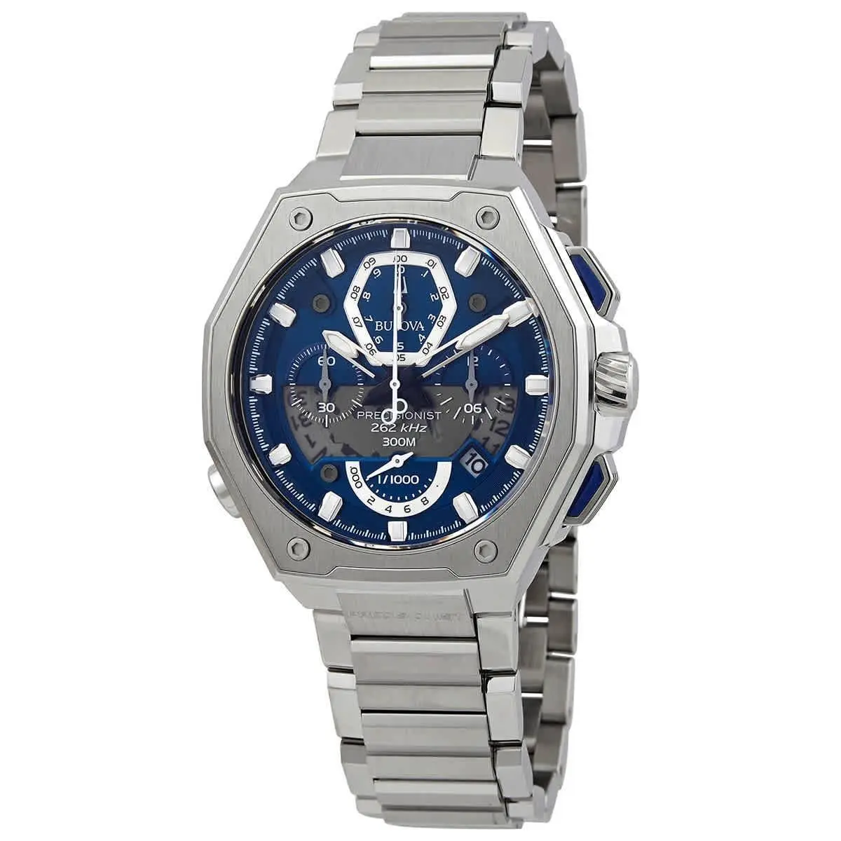 Precisionist Chronograph Quartz Men`s Watch 96B349 by Bulova