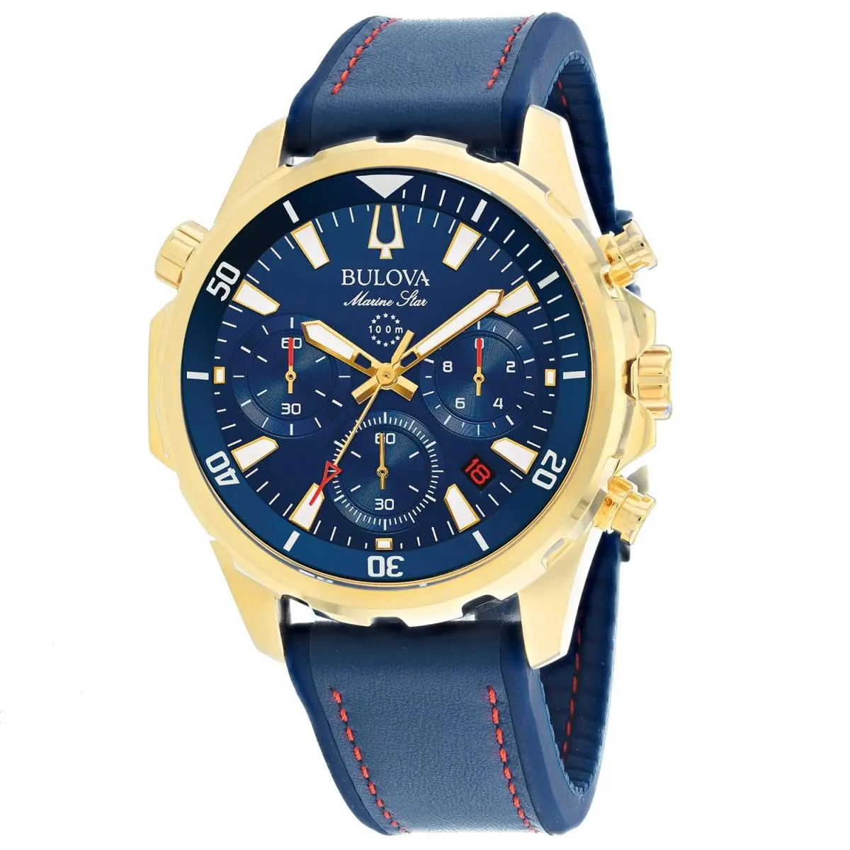 Marine Star Chronograph Mens Watch 97B168 by Bulova
