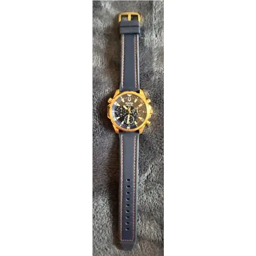 97B168 Marine Star Blue Chronograph Men`s Quartz Watch 43mm by Bulova