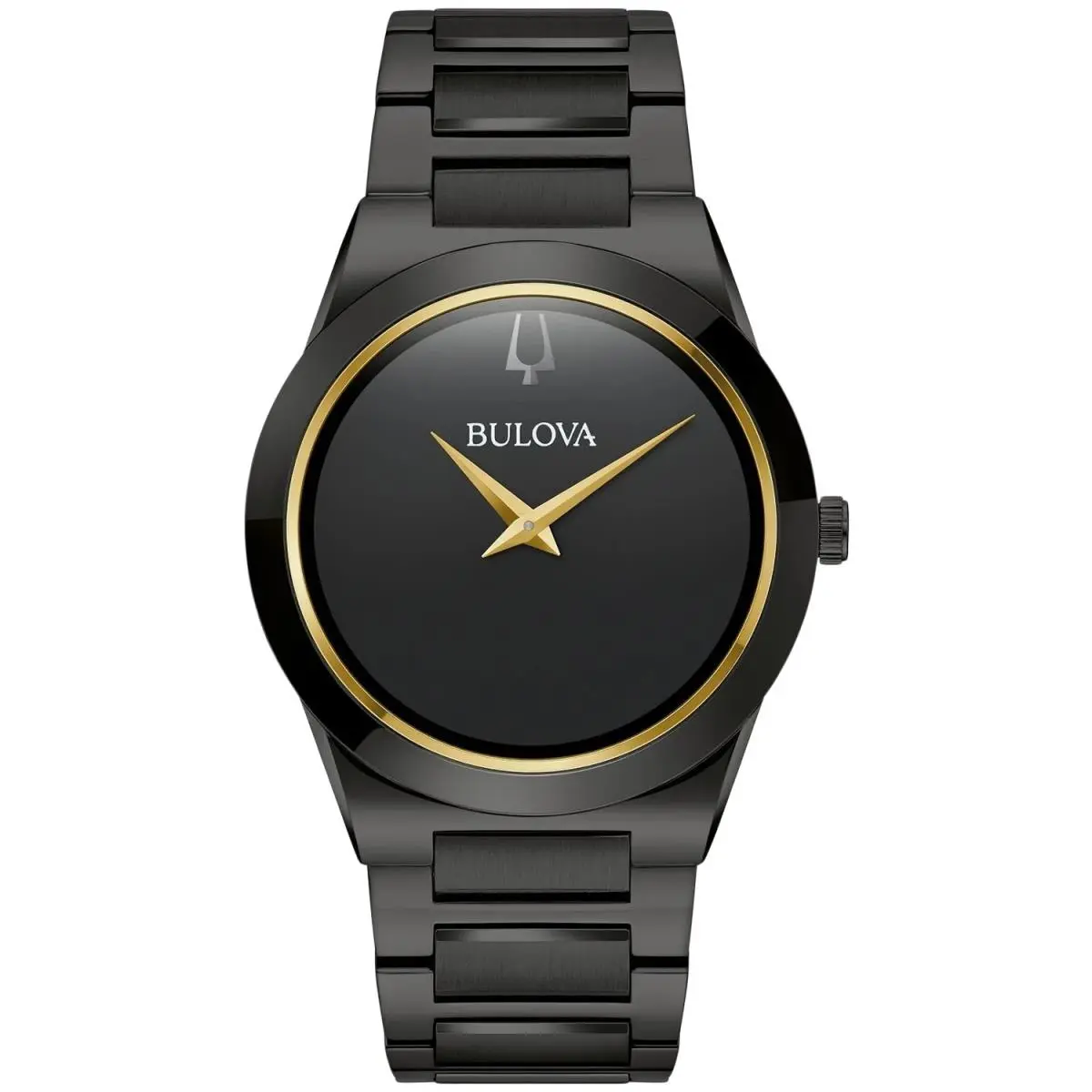 Millennia Quartz Black Dial Men`s Watch 98A313 by Bulova