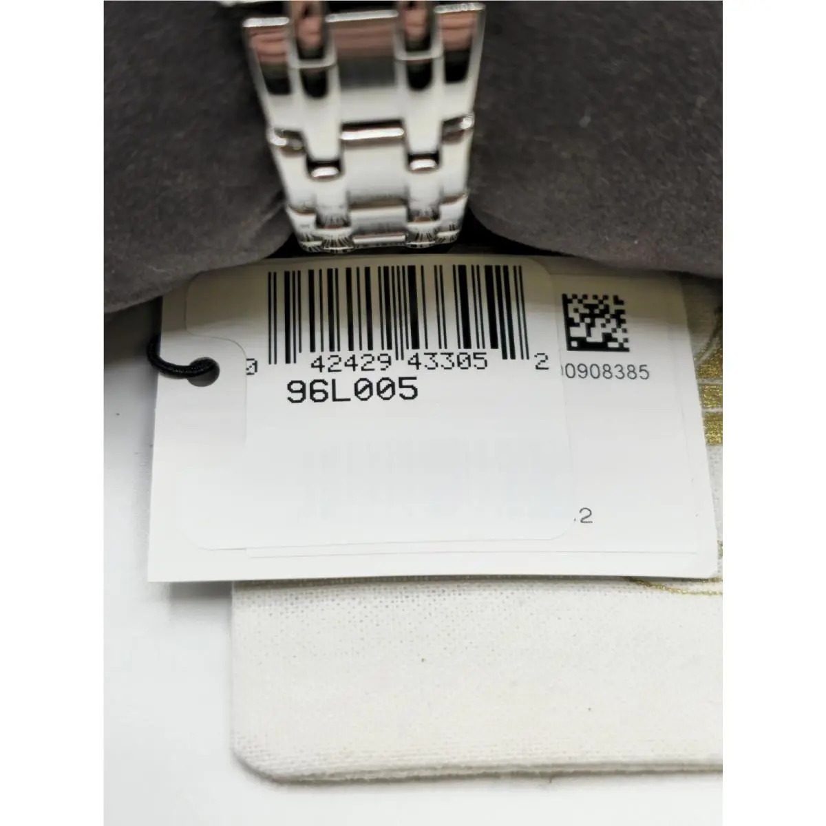 Bulova Women`s Stainless Steel Dress Watch Model 96L005 W003