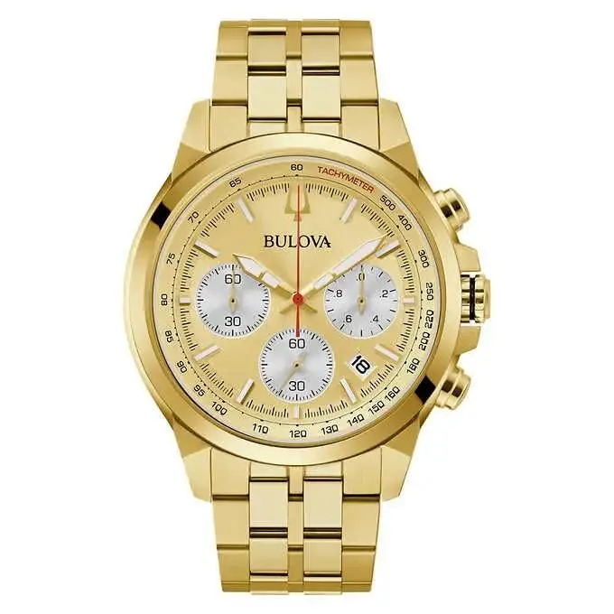 Bulova Men`s Classic 45mm Quartz Watch 97B217