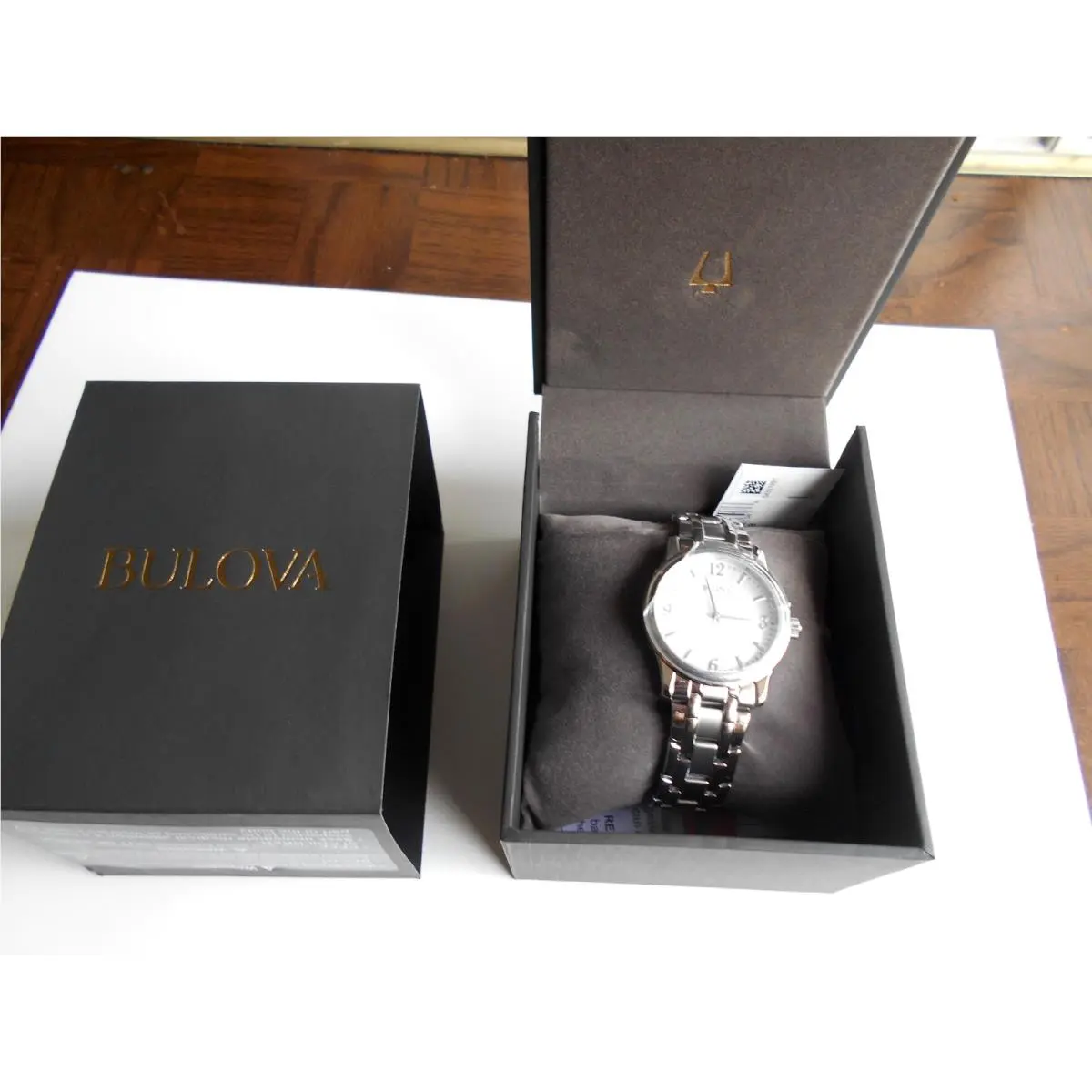 Bulova 96A000 Men 38MM Japan Quartz 8 Silver Watch
