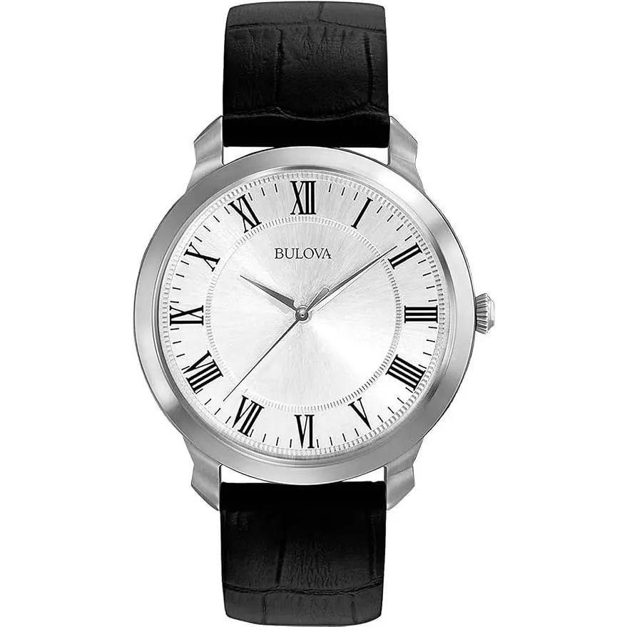 Bulova Classic Silver-white Dial Men`s Quartz Watch – 96A133