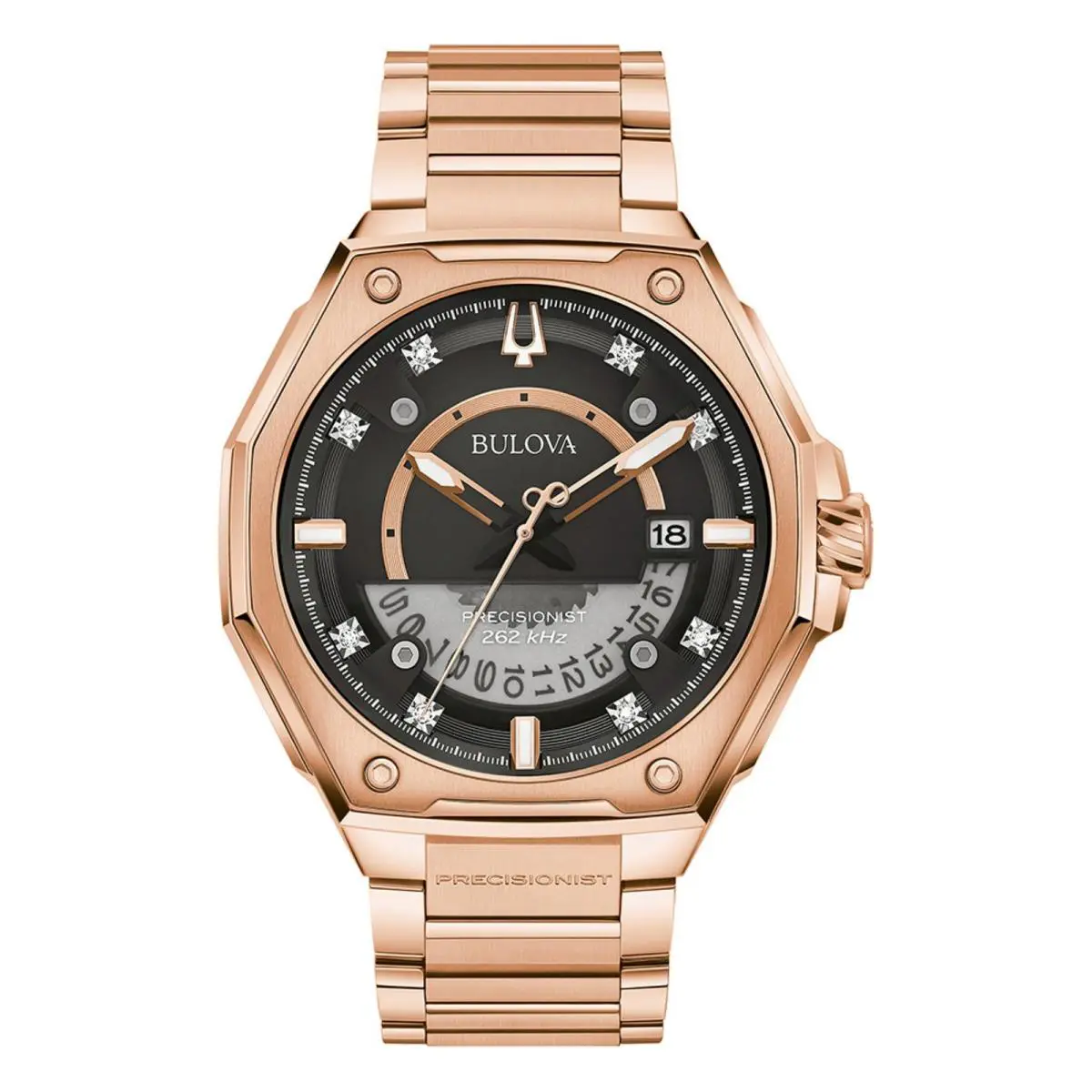 Bulova Men`s Series X 45mm Quartz Watch 97D129