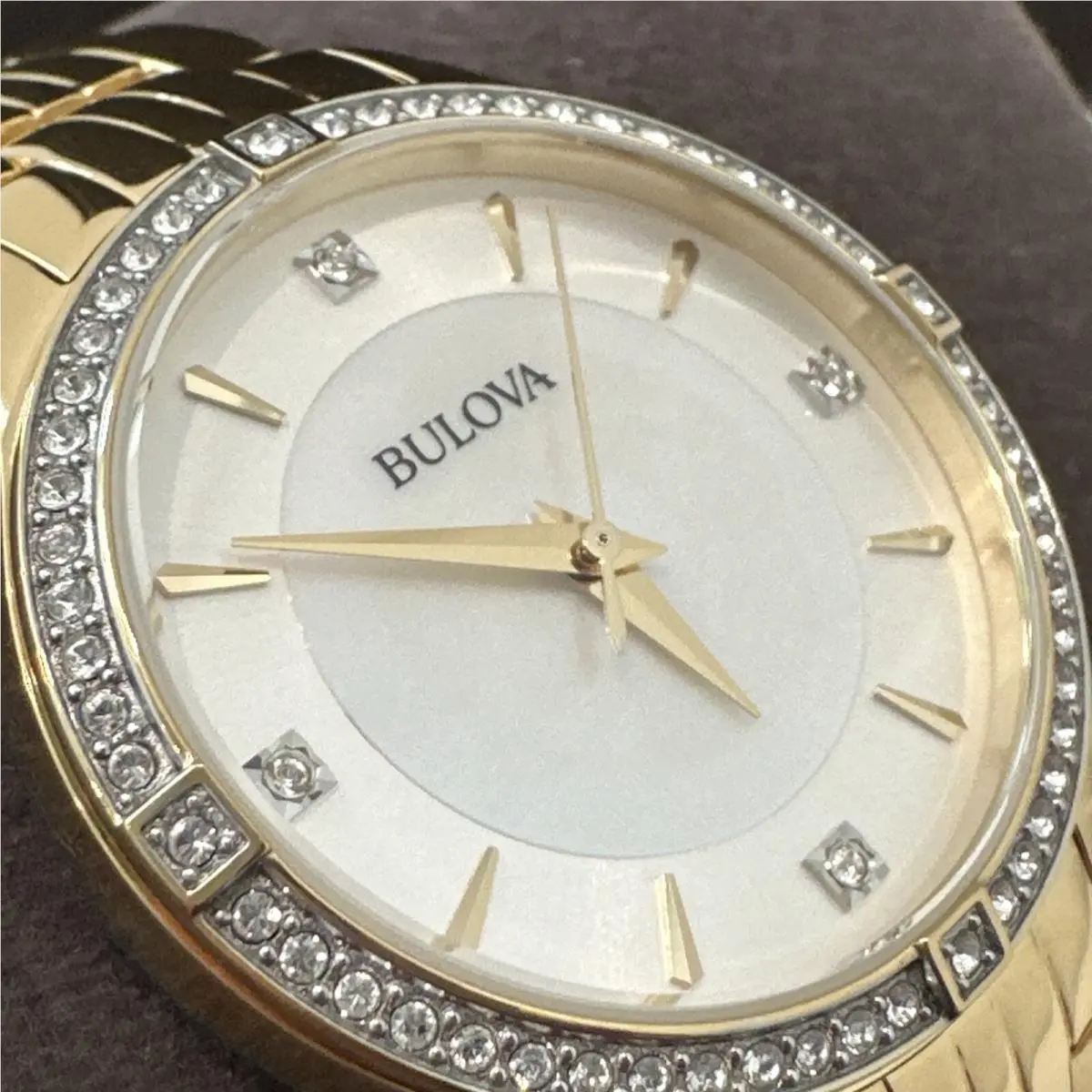 Women`s Quartz Gold-tone Watch 32mm 98L274 by Bulova