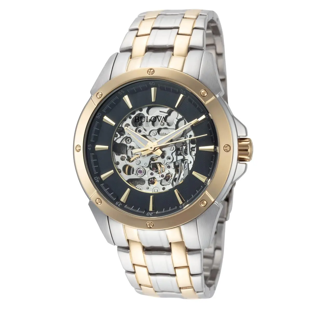 Bulova Men`s Classic 43mm Automatic Watch 98A146