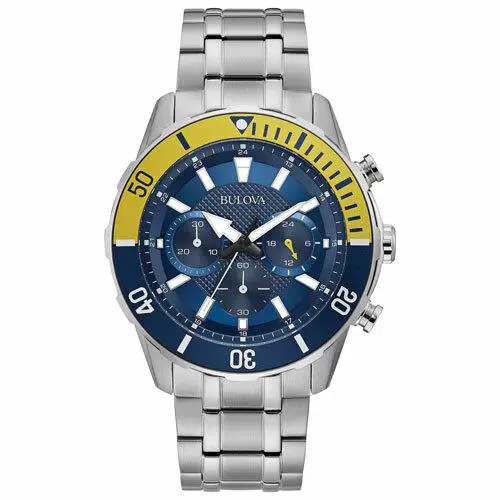 Bulova 98A245 Stainless Steel Men’s Watch Warranty Incl