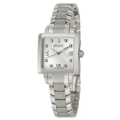 Accutron by Bulova 63P103 Diamond Masella Mother of Pearl Women s Watch
