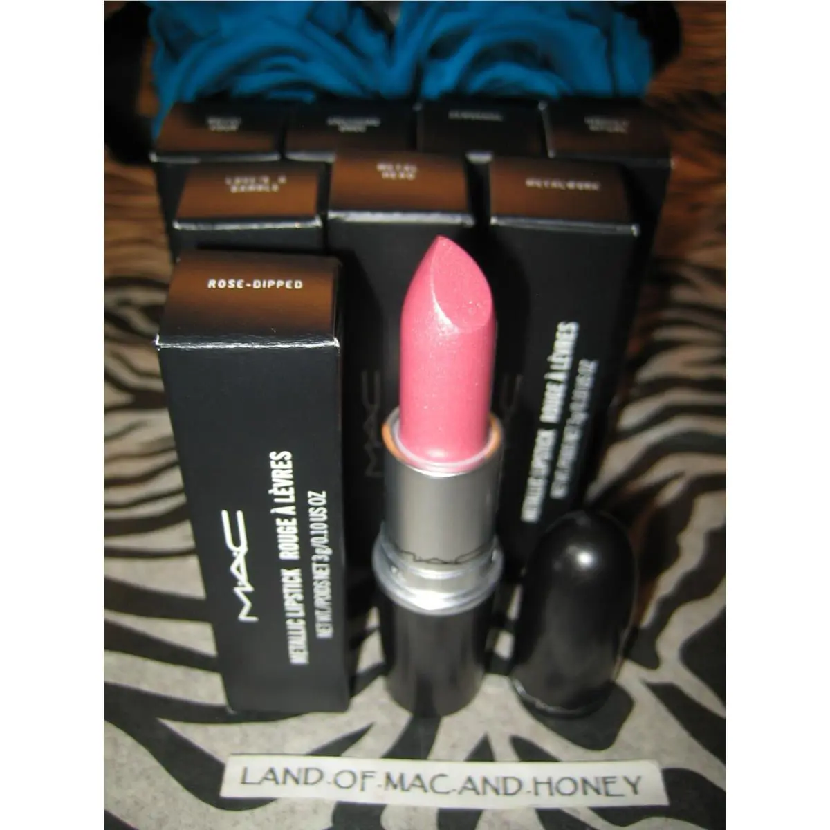 Mac Metallic Lipstick Select Shade From Drop Down Menu