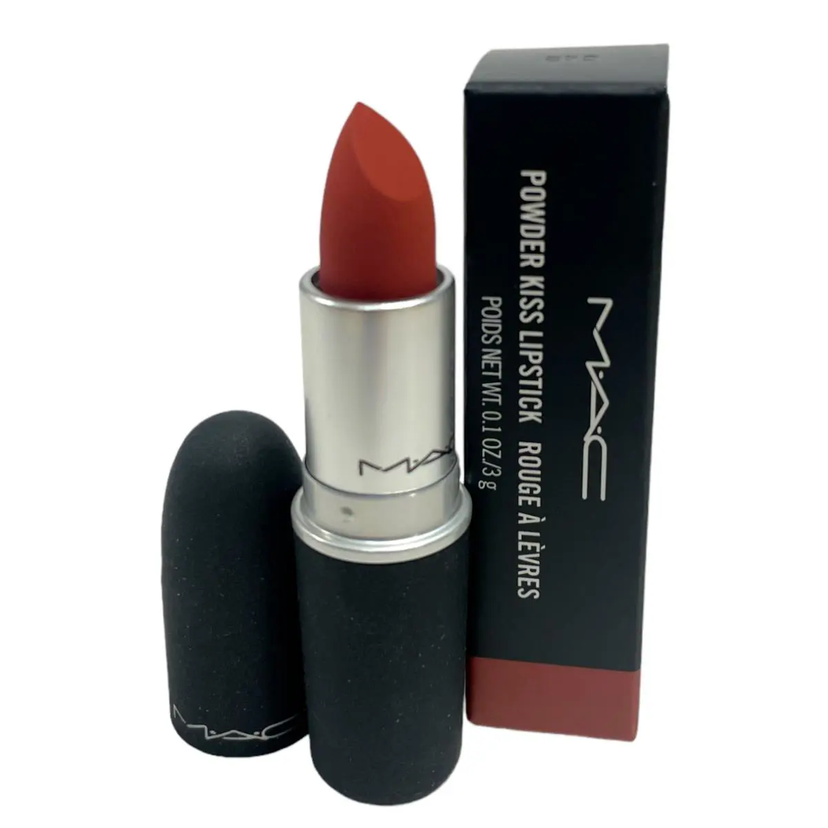 Mac Rouge A Levres Powder Kiss Lipstick 0.10oz/3g You Pick 316 Devoted to Chili by MAC Cosmetics