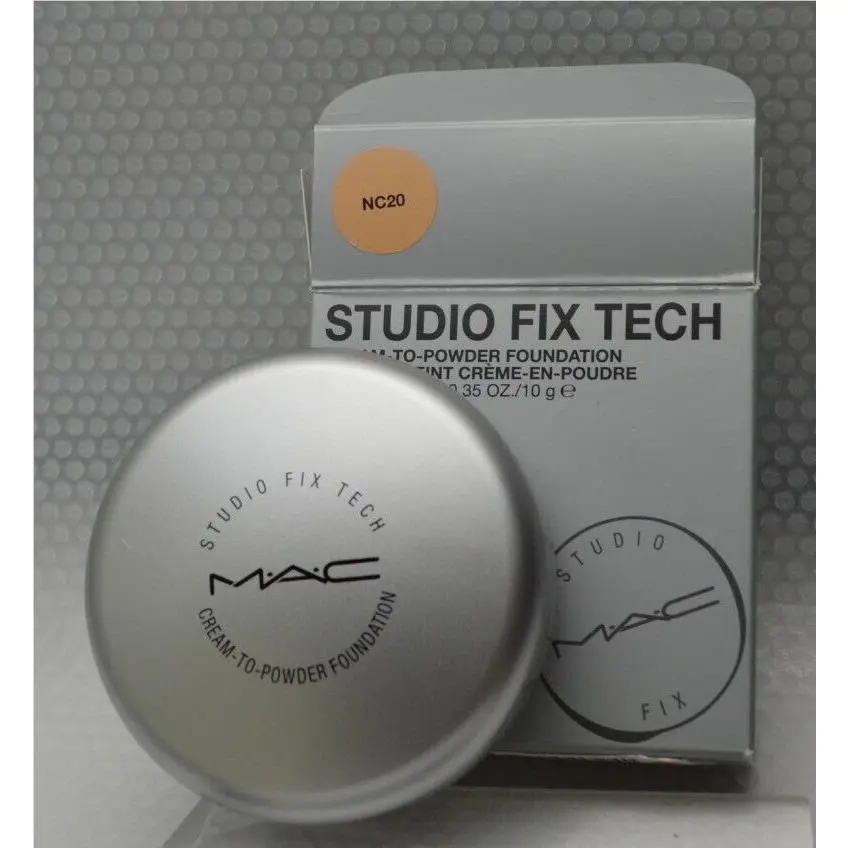Mac Studio Fix Tech Cream To Powder Foundation 10g /0.35 oz NC20 by MAC Cosmetics