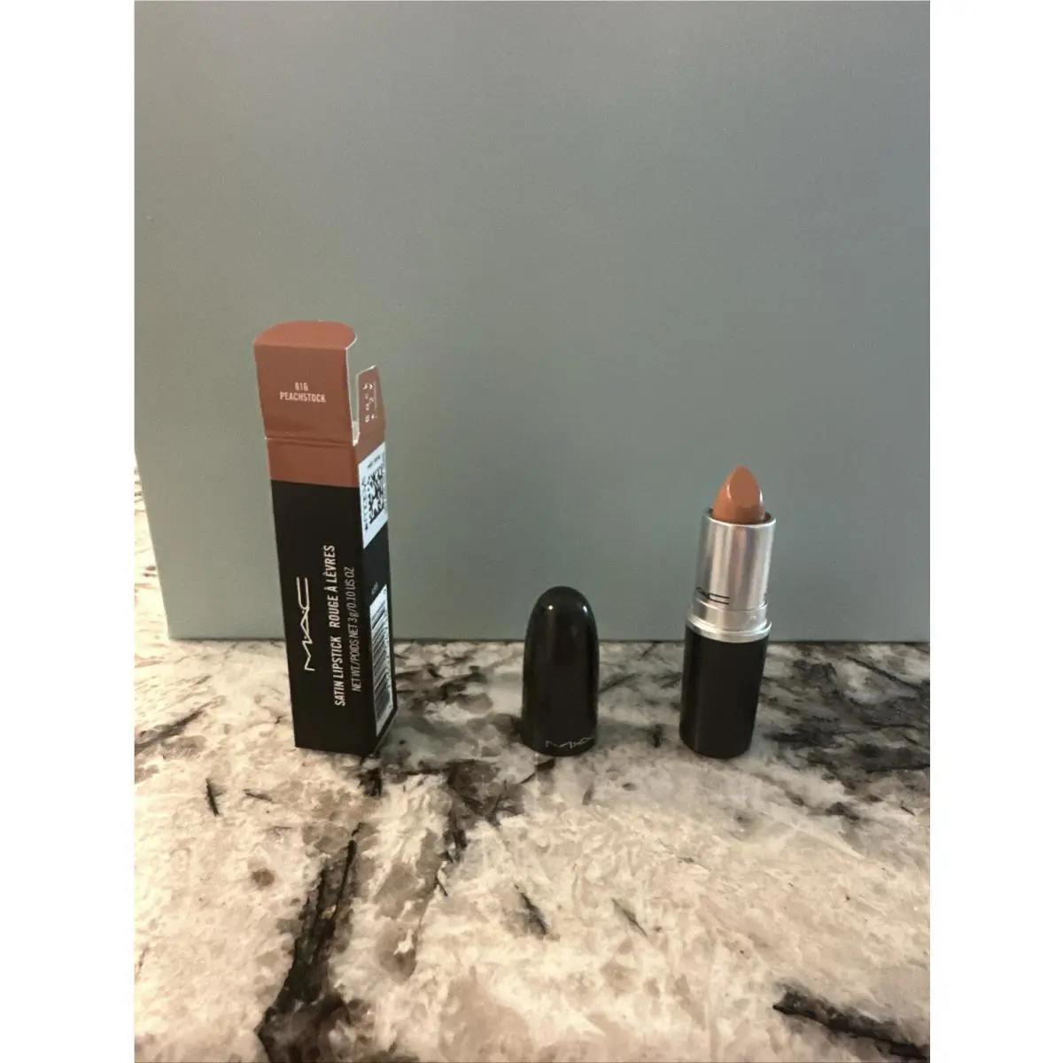 Mac Satin Lipstick Peachstock 816 - Full Size 3 g / 0.1 Oz