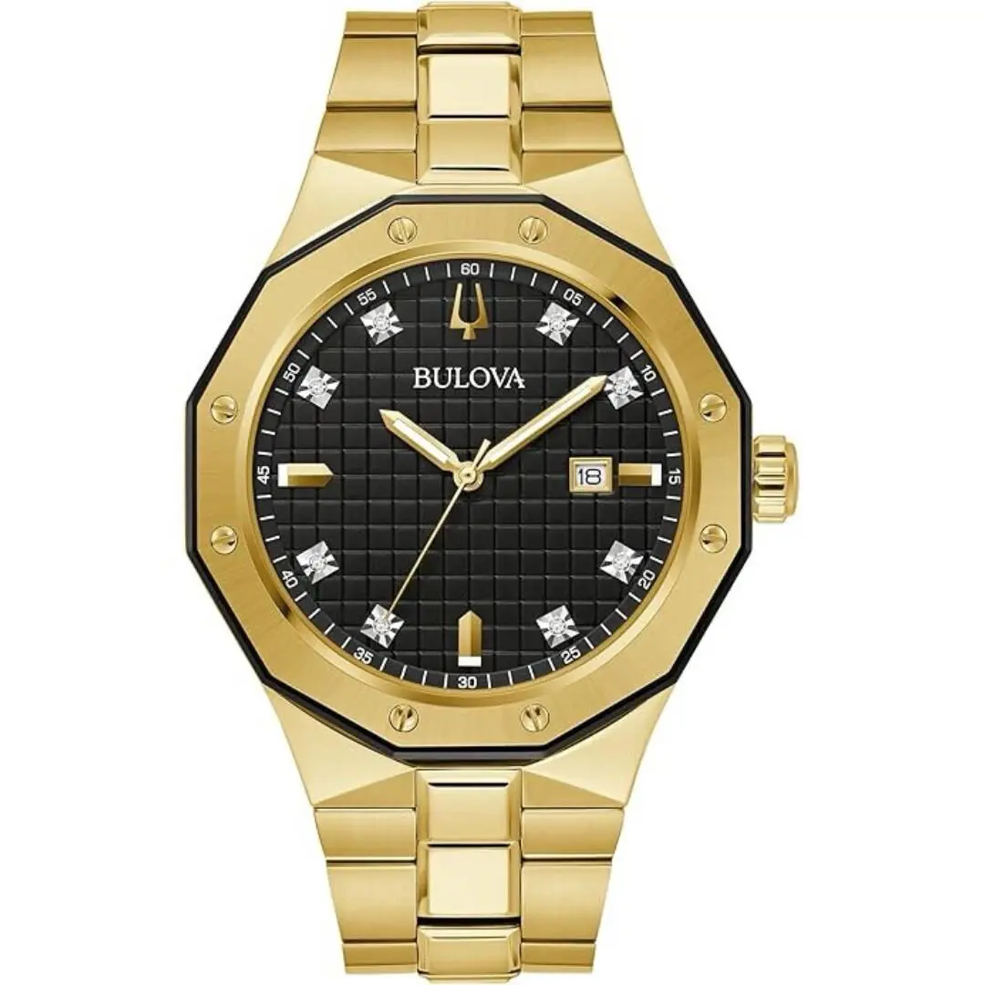 Bulova Men`s Classic Stainless Steel 3-Hand Date Quartz