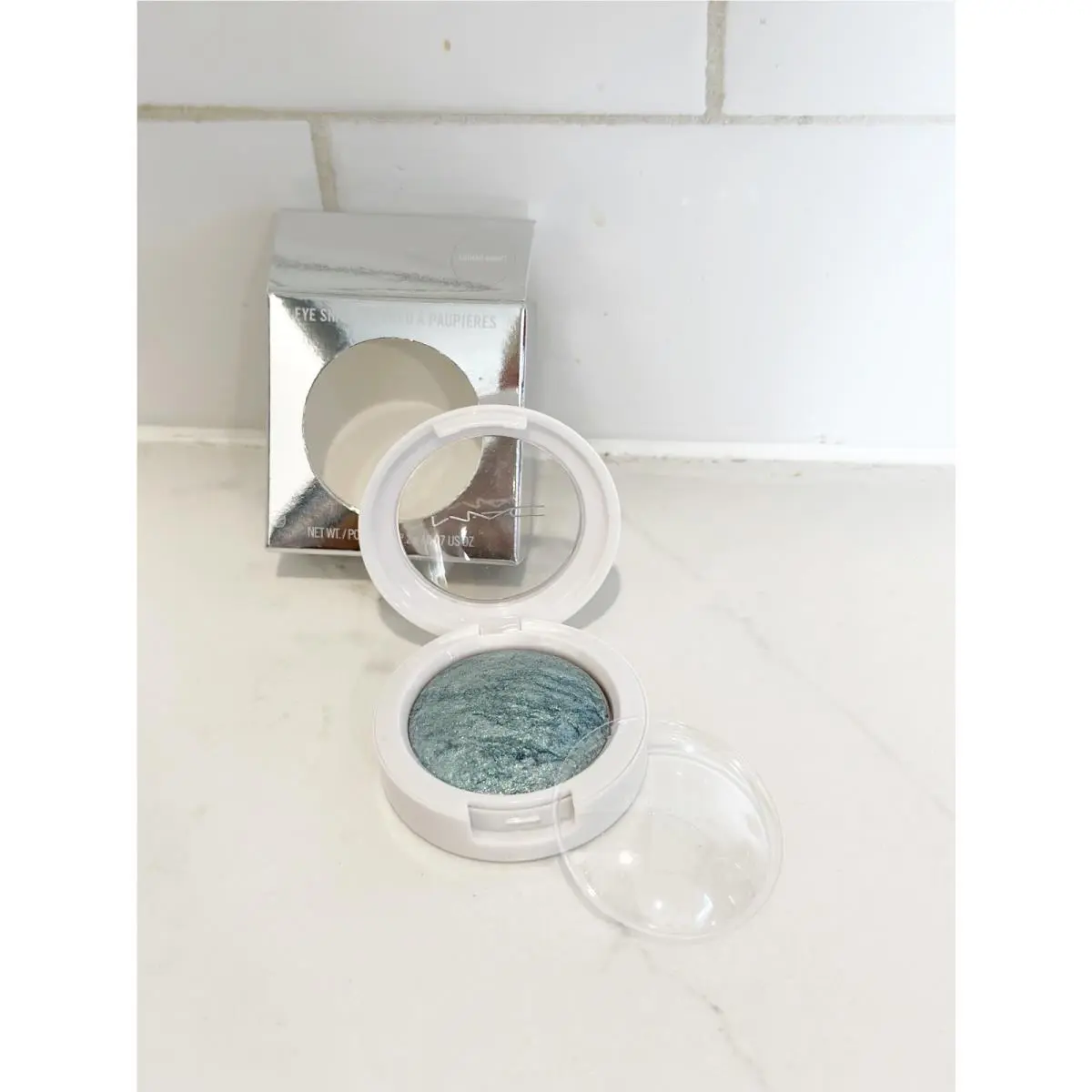 Mac Glitter Ice Mineralize Eyeshadow Shimmermint Htf Rare